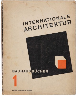 Гропиус В. Международная архитектура. № 1. Мюнхен: Альберт Ланген, 1925.